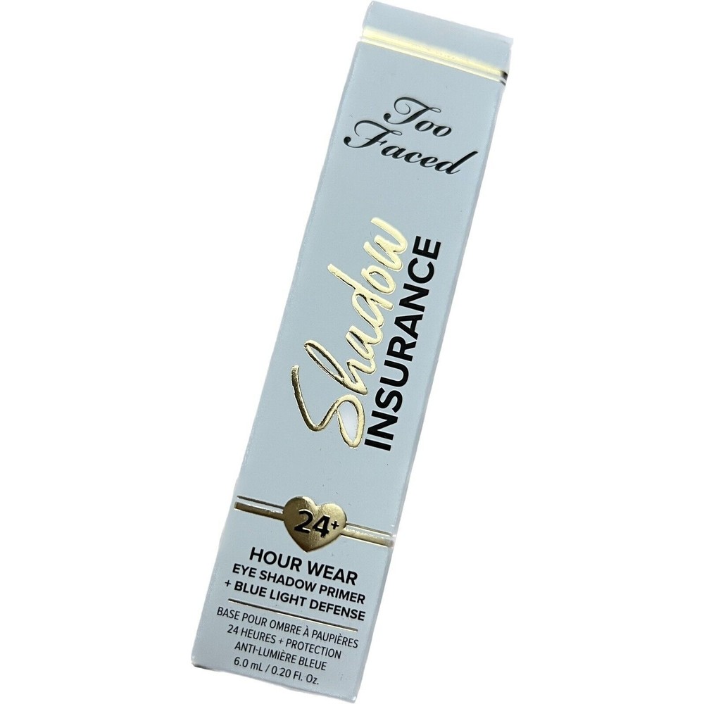 Too Faced Shadow Insurance 24+ Hour Primer & Blue Light Defense .20 Oz New